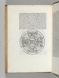 Mappa Mundi, el primer mapa impreso del mundo, de 