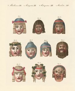 Máscaras de los antiguos