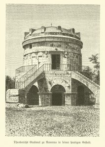 Mausoleo de Teodorico el Grande, Rey de los Ostrogodos, Rávena, Italia de German School