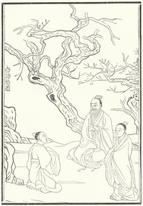 Mencio, antiguo filósofo confuciano chino de German School