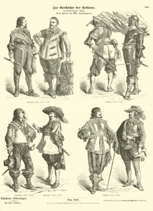 Trajes masculinos de la primera mitad del siglo XVII