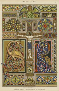 Edad Media, Esmalte e Iluminación de Manuscritos de German School