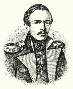 Mikhail Lermontov, poeta, escritor y pintor ruso de German School