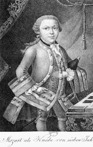 Mozart como un Niño de 7 Años
