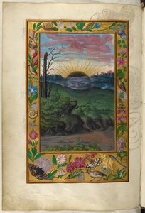 Ms Harley 3469, f.30v The Dark Sun, el Quinto Tratado, de 