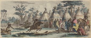 Nativos americanos corriendo de German School