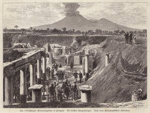 Nuevas excavaciones en Pompeya, Italia de German School