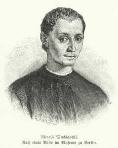 Niccolò Machiavelli, diplomático, político, filósofo y escritor italiano de German School