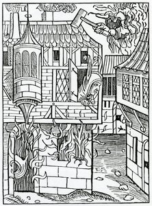 De la Jactancia o la Confianza en la Fortuna, ilustración de la traducción al inglés de Alexander Barclay de 