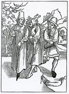 Del vicio de la ingratitud y los tontos que lo siguen, ilustración de la traducción al inglés de Alexander Barclay de 