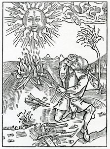De aquellos que neciamente hablan contra las obras de Dios, ilustración de la traducción al inglés de Alexander Barclay de 