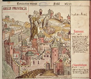 Viejo Londres, de la Crónica de Núremberg por Hartmann Schedel, 1493 de German School
