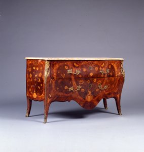 Una de un Par de Cómodas de Marquetería y Parquetería, c.1765 de German School