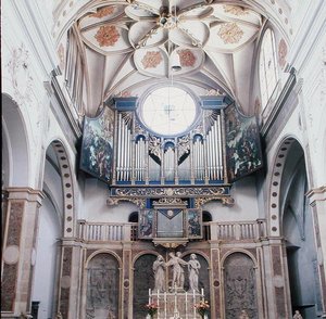Órgano en la iglesia de Santa Ana, c.1480-1537