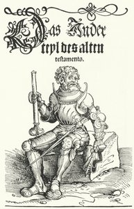 Página de la primera edición del Antiguo Testamento de Lutero