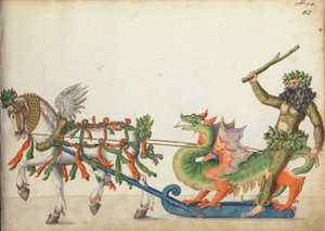 Trineo de Desfile, c.1640