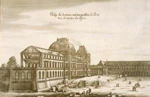 Palais du Louvre de German School