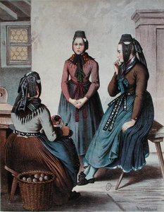 Pelando Patatas, mediados del siglo XIX de German School