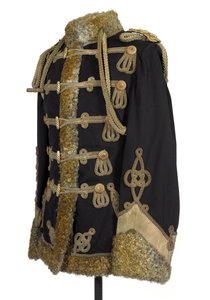 Pelisse, 3º Húsares de Zieten, SAR El Duque de Connaught, antes de 1914 de German School