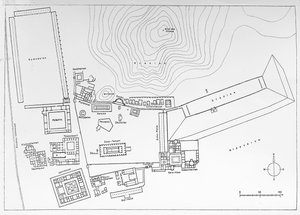Plano de Olimpia, Grecia de German School