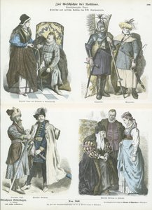 Trajes polacos y rusos, siglos XV y XVI