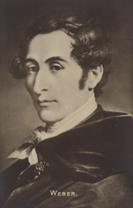 Retrato de Carl Maria von Weber