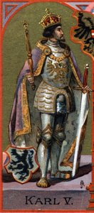 Retrato de Carlos V (1500-1558) de German School