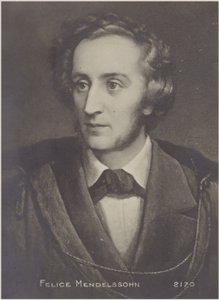 Retrato de Felix Mendelssohn