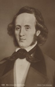 Retrato de Felix Mendelssohn