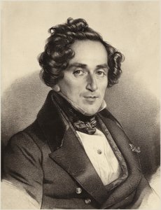 Retrato de Giacomo Meyerbeer