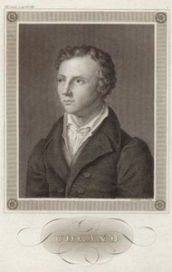 Retrato de Ludwig Uhland de German School