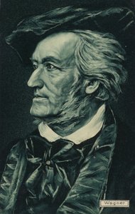 Retrato de Richard Wagner de German School