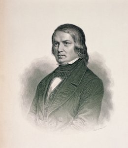 Retrato de Robert Schumann (1810-56)