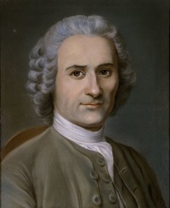 Retrato de un hombre con peluca empolvada de German School
