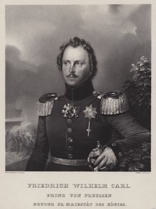 Príncipe Guillermo de Prusia (1783-1851), hermano del rey Federico Guillermo III de German School