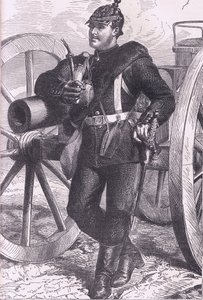 Artillero prusiano de German School