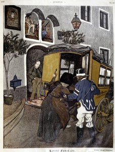 Transporte público: persona en un ómnibus - en “Jugend” de German School