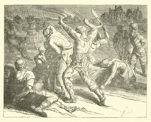 Castigo de los miembros de Poor Conrad de German School