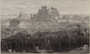 Reconstrucción de la antigua Atenas de German School