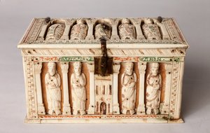 Arqueta relicario, Colonia, Alemania, c.1150 de German School