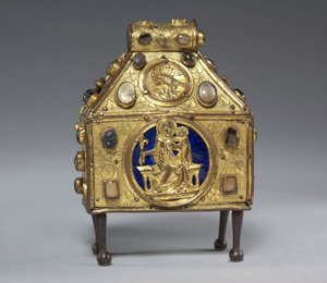 Relicario en forma de bolsa, c.1320 de German School