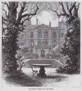 Residencia del mariscal de campo Helmuth von Moltke, comandante victorioso de los ejércitos prusianos en la Guerra Franco-Prusiana, Versalles, Francia de German School