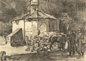 Descanso en la iglesia en Focsani de German School