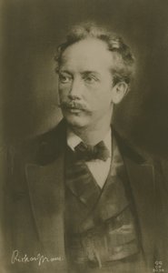 Richard Strauss, compositor alemán (grabado)