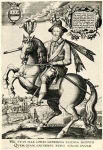 Robert Devereux Conde de Essex de German School