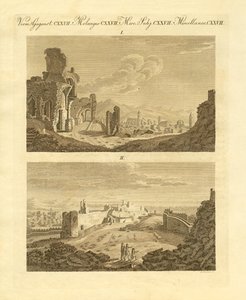 Ruinas de la antigua ciudad de Sagunto en España de German School