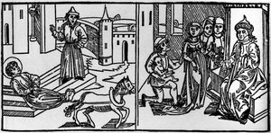 San Saturnino fue el fundador del cristianismo en Toulouse a mediados del siglo III. En ese tiempo los cristianos eran perseguidos: San Saturnino fue una de las víctimas de los paganos. Su cuerpo, atado a la cola de un toro, fue arrastrado cerca del Rom de German School
