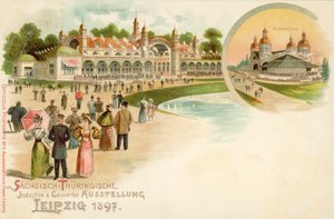 Exposición de Comercio e Industria de Sajonia y Turingia en Leipzig, Alemania de German School