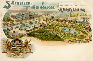 Exposición de Comercio e Industria de Sajonia y Turingia en Leipzig, Alemania