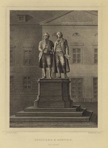 Schiller y Goethe, Weimar